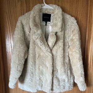 Faux fur jacket